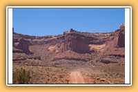 Canyonlands Shafter Trail von unten