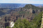 Ausischt hinter der Lodge