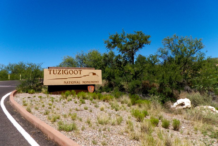 Zufahrt Tuzigoot