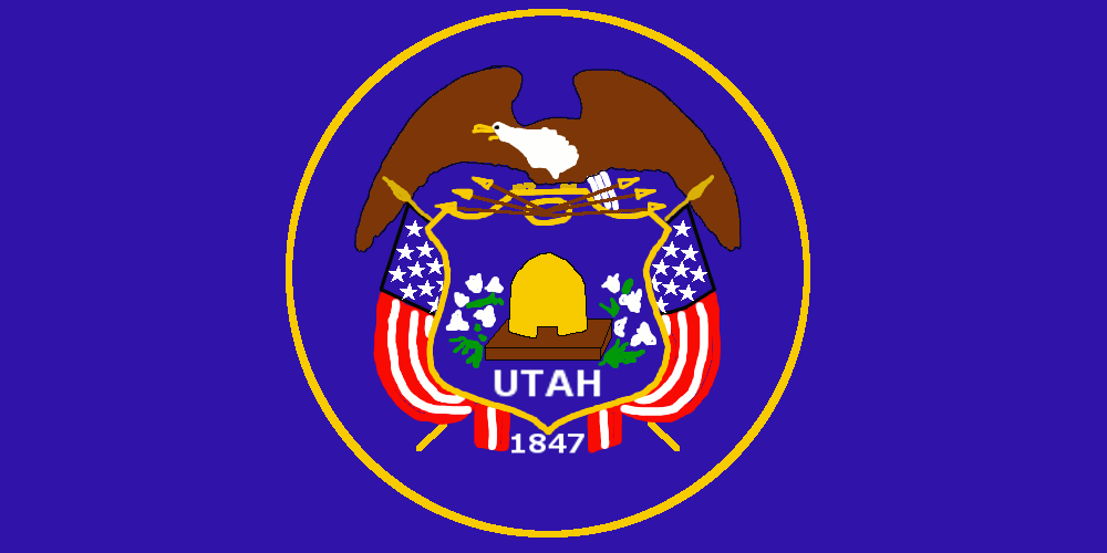 Flagge Utah