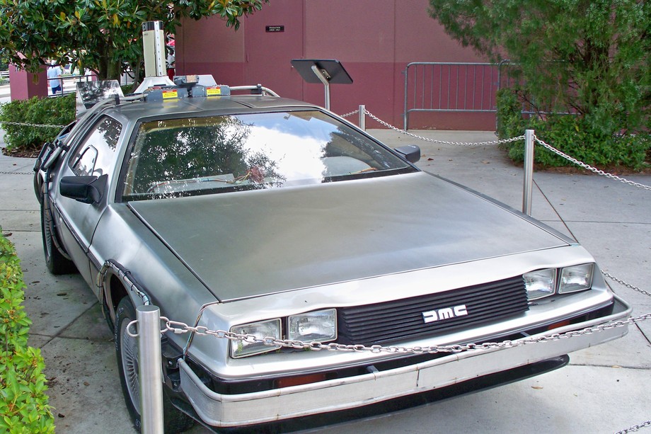 De Lorean aus Zurück in die Zukunft