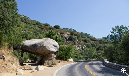 Sequoia NP Tunnel Rock