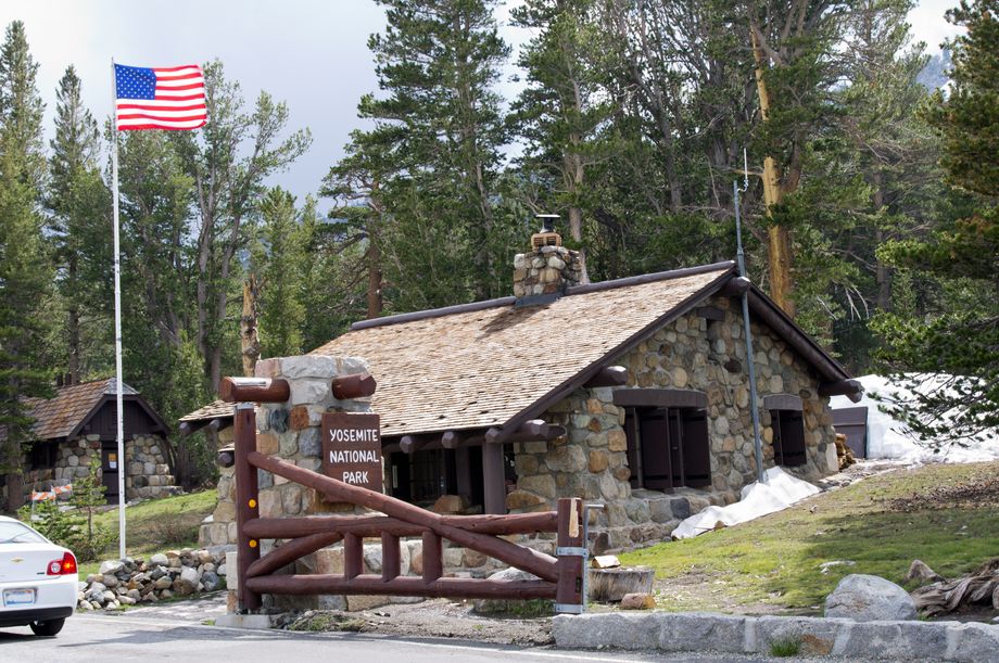 Tioga Pass Einfahrt