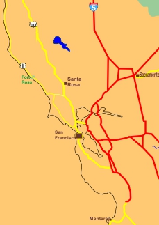 Fort Ross Karte