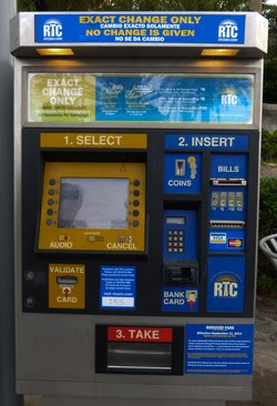 Ticketautomat Bus