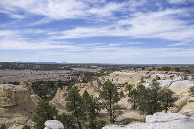 El Morro NM Aussicht