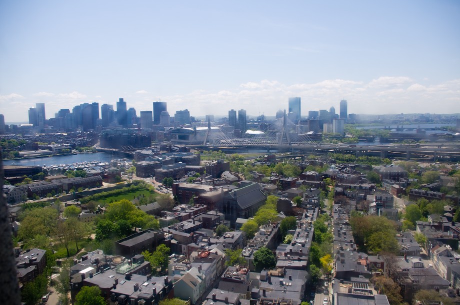 Blick von Bunker Hill