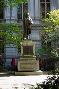 Denkmal Benjamin Franklin