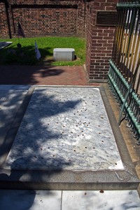 Grab von Benjamin Franklin
