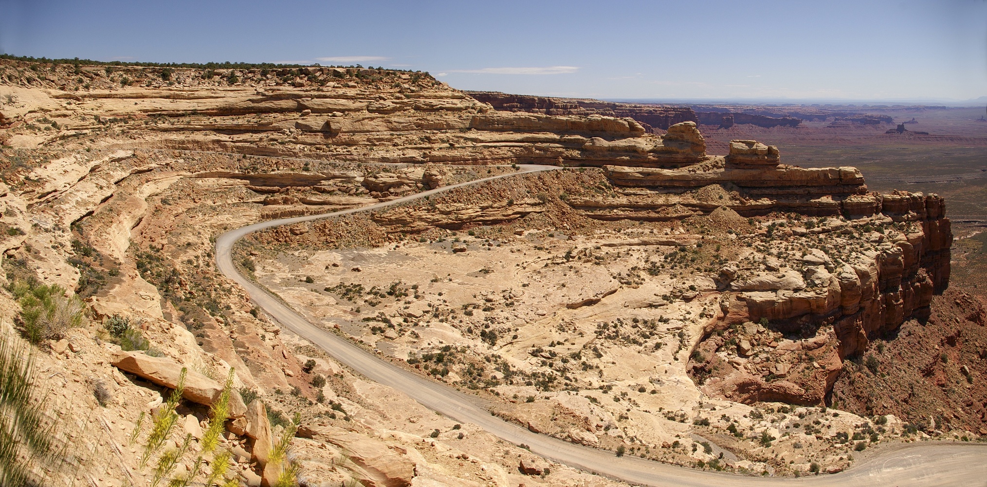 Moki Dugway , Blick vom Overlook