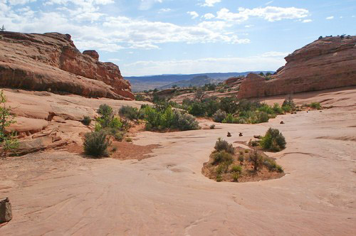 Delicate Arch der Weg