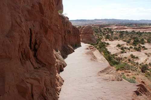 Delicate Arch der Weg