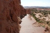 Delicate Arch der Weg