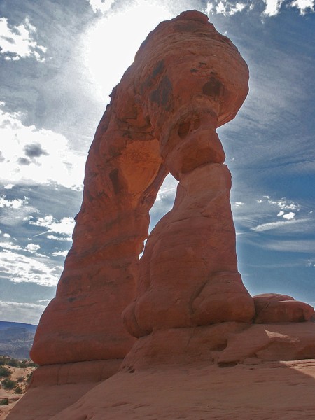 Arches NP, Eingang Visitor Center