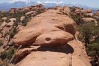 Weg zum Double-O-Arch