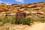 Burr Trail, Strasse von unten