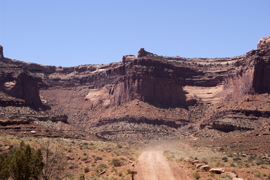 Richtung Shafter Trail