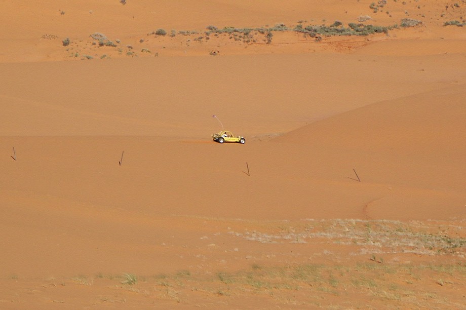 Spuren im Sand