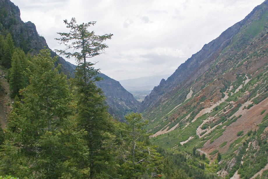 Timpanogos Cave Blick vom Berg